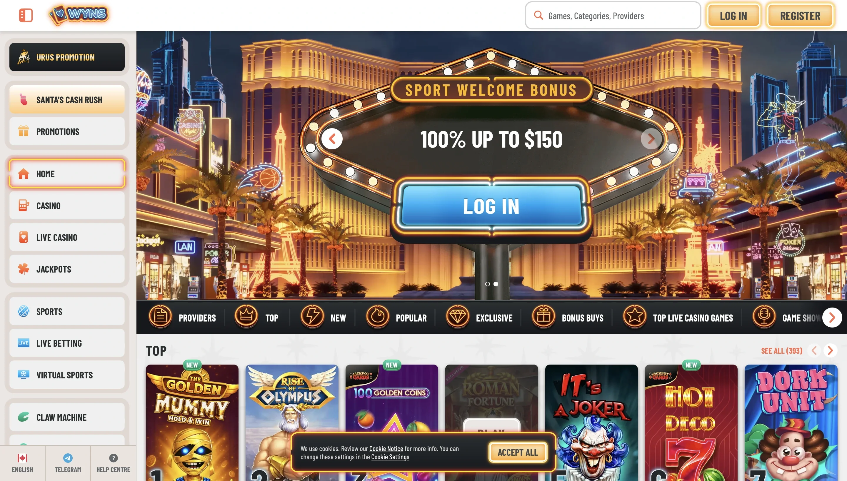 Open an Account on Wyns-Step 1 Open an Account on Wyns-Step 1